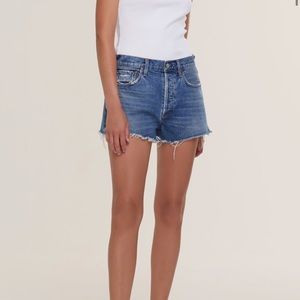 Agolde Parker cutoff Jean shorts